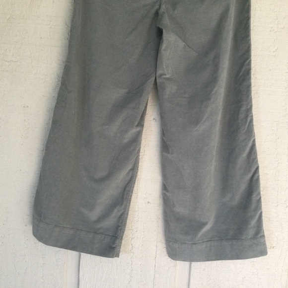 Madewell Emmett Wide-Leg Crop Pants in Velveteen Size 26 #TC1 - Picture 8 of 14